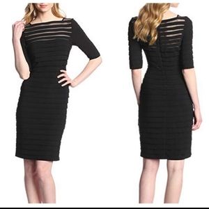 Darling of the party in this Adriana Papell Black Ruffle Dress size 12